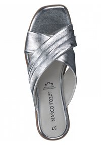 Marco Tozzi Pantolette flach - silver