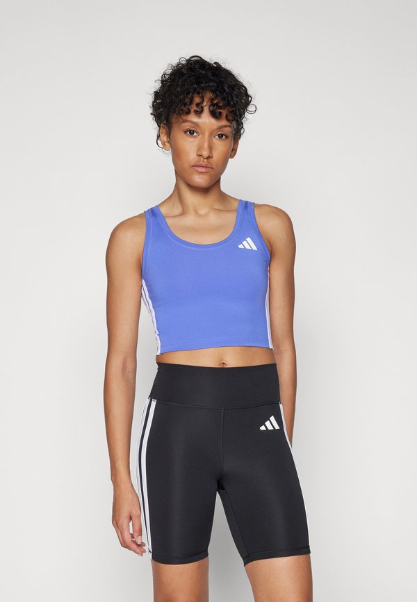 TRAIN ESSENTIALS 3STRIPES CROPPED - Top