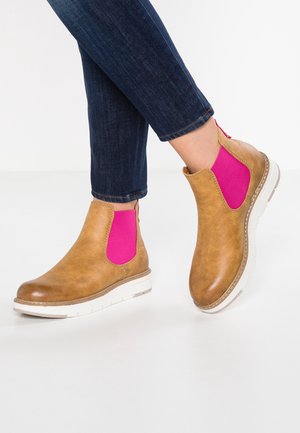 Botines bajos - mustard yellow