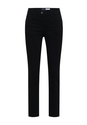 Cecil, HIGH-WAISTED, SLIM-FIT SLIM-LEG JEANS - Jean slim - black