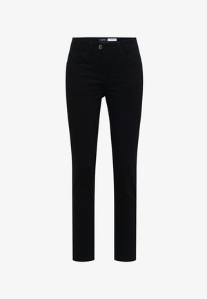 Cecil, HIGH-WAISTED, SLIM-FIT SLIM-LEG JEANS - Jean slim - black
