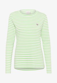 Unselected, chalk green grey heart