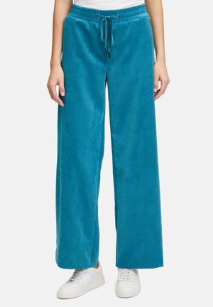 Betty & Co SCHLUPF MIT BINDEGÜRTEL - Pantalon classique - ocean depths