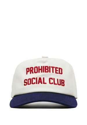 CONTRAST - Cap - off white grey green