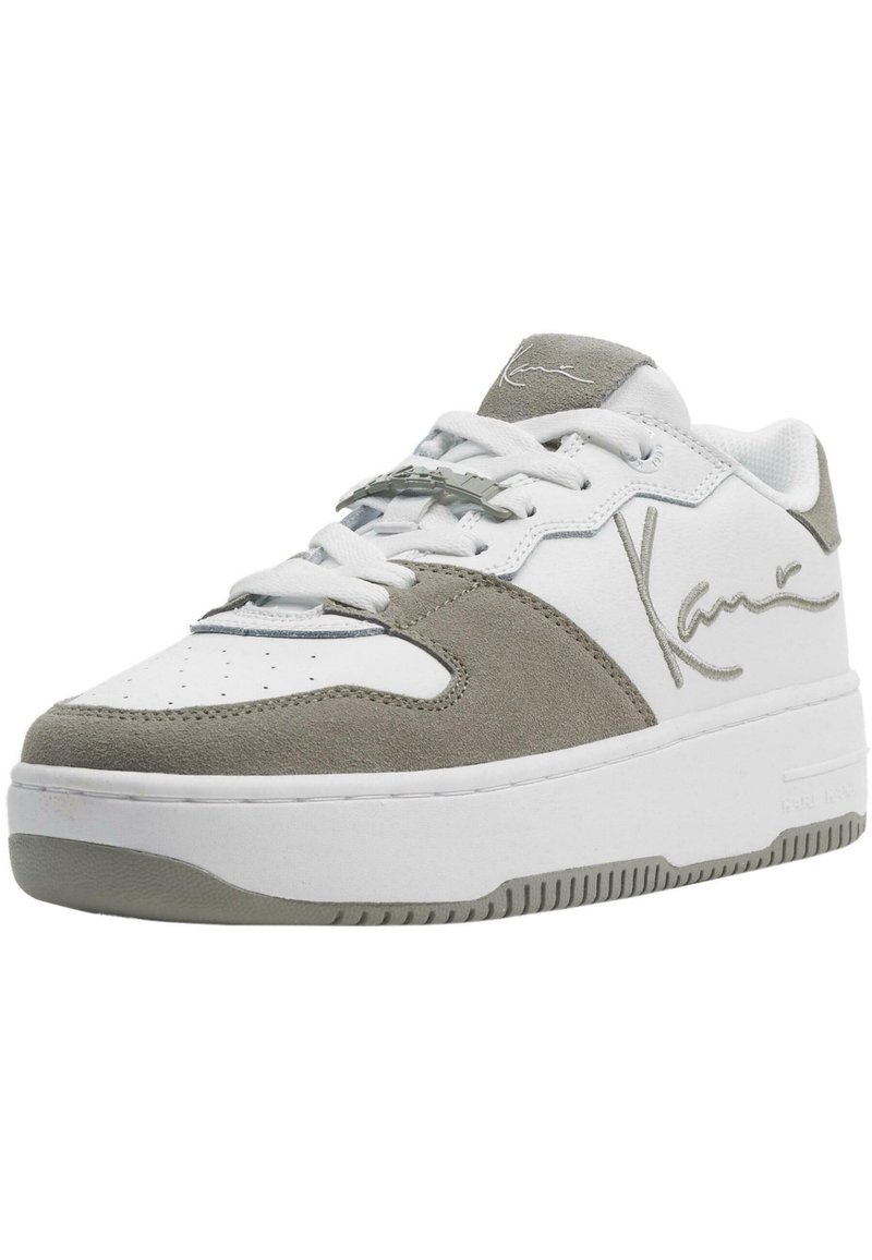 Karl Kani HIGH - Tenisice - white olive