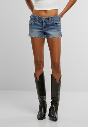 True Religion I LOVE JOEY LR - Denim shorts - blue