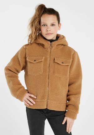 PRTMICKY JR - Giacca in pile - fudgecamel