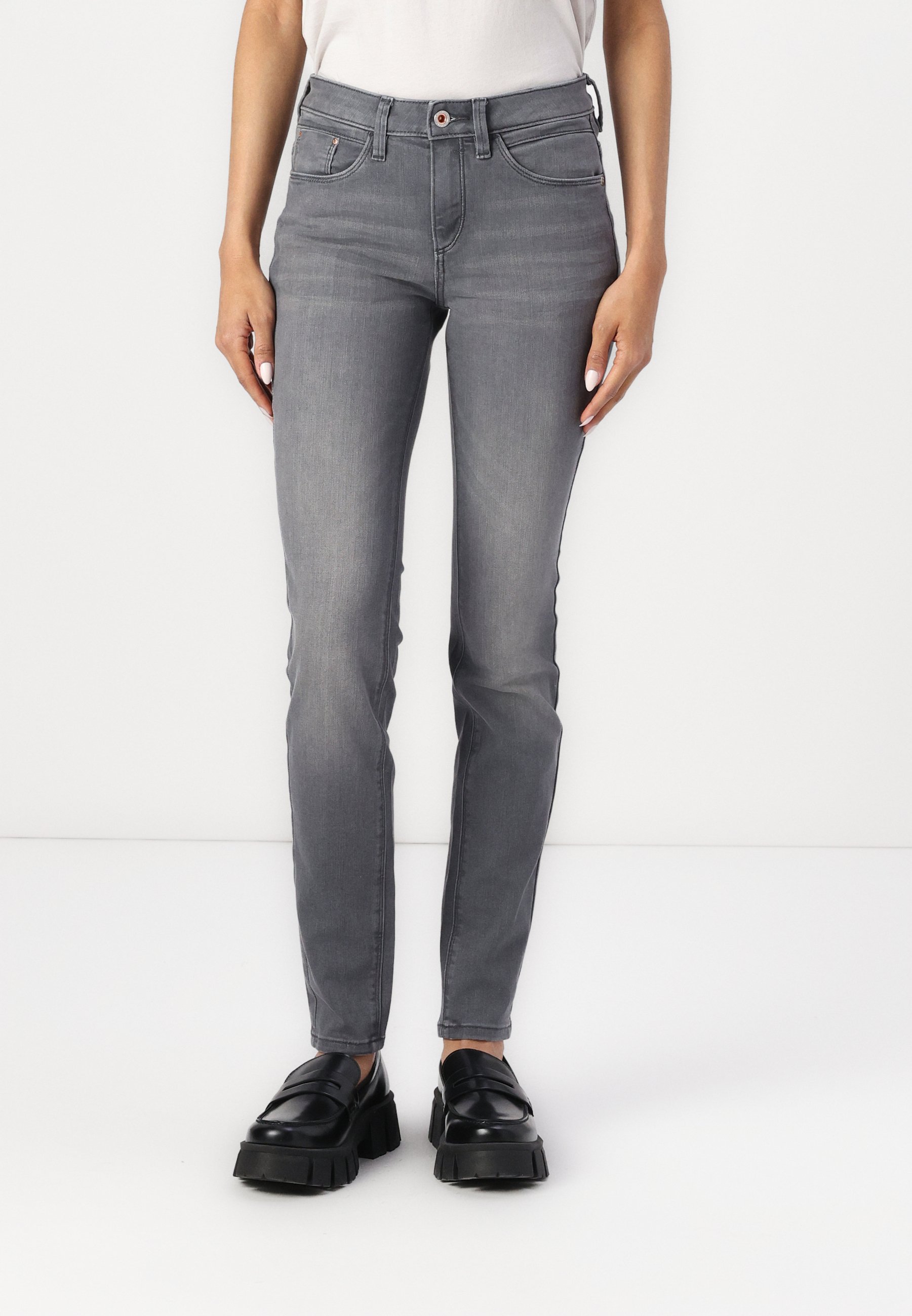 TOM TAILOR Alexa Skinny Jeans Donna – Vestibilità Stretta, Vita Media, Lunghezze L30 E L32