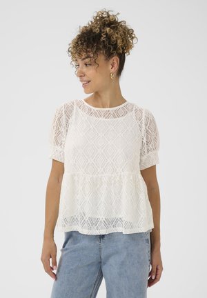 Cream CRRemi Peplum - Blouse - snow white