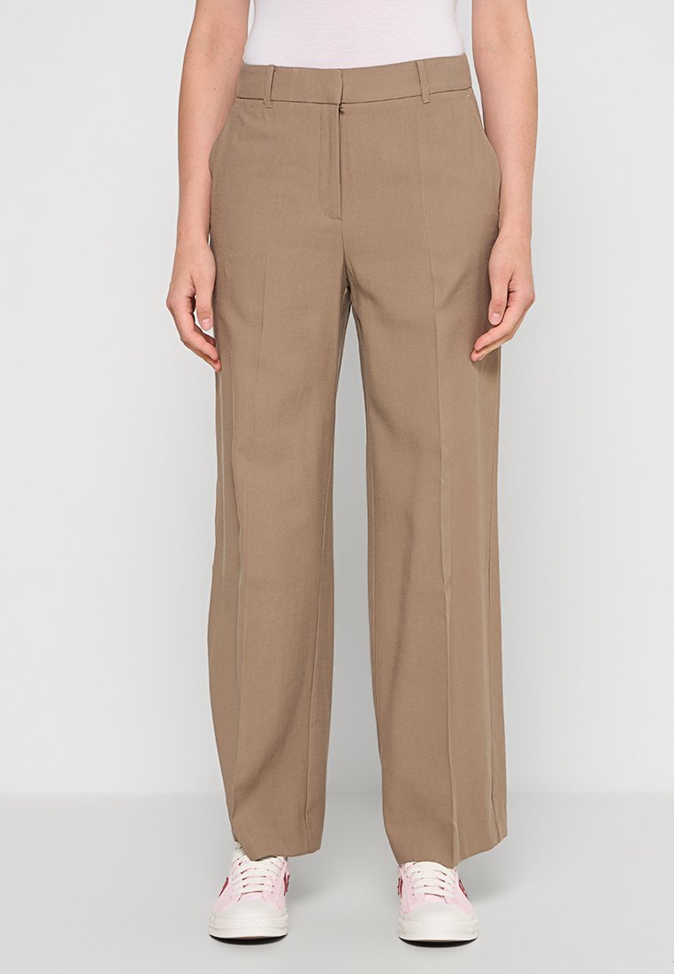 Mango Broek lichtbruin