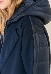 Jimmy Key LOOSE FIT HOODED MIDI - Cappotto invernale - dark blue