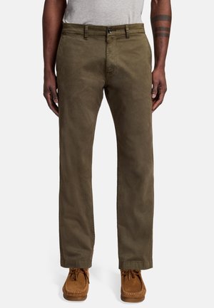 STRAIGHT FIT - Chino - green