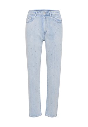 Soaked in Luxury, SLROMY JEANS - Jeans a sigaretta - medium blue denim
