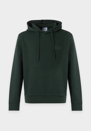 Jack & Jones, JJECORP LOGO SWEAT HOOD NOOS - Kapuutsiga pusa - scarab
