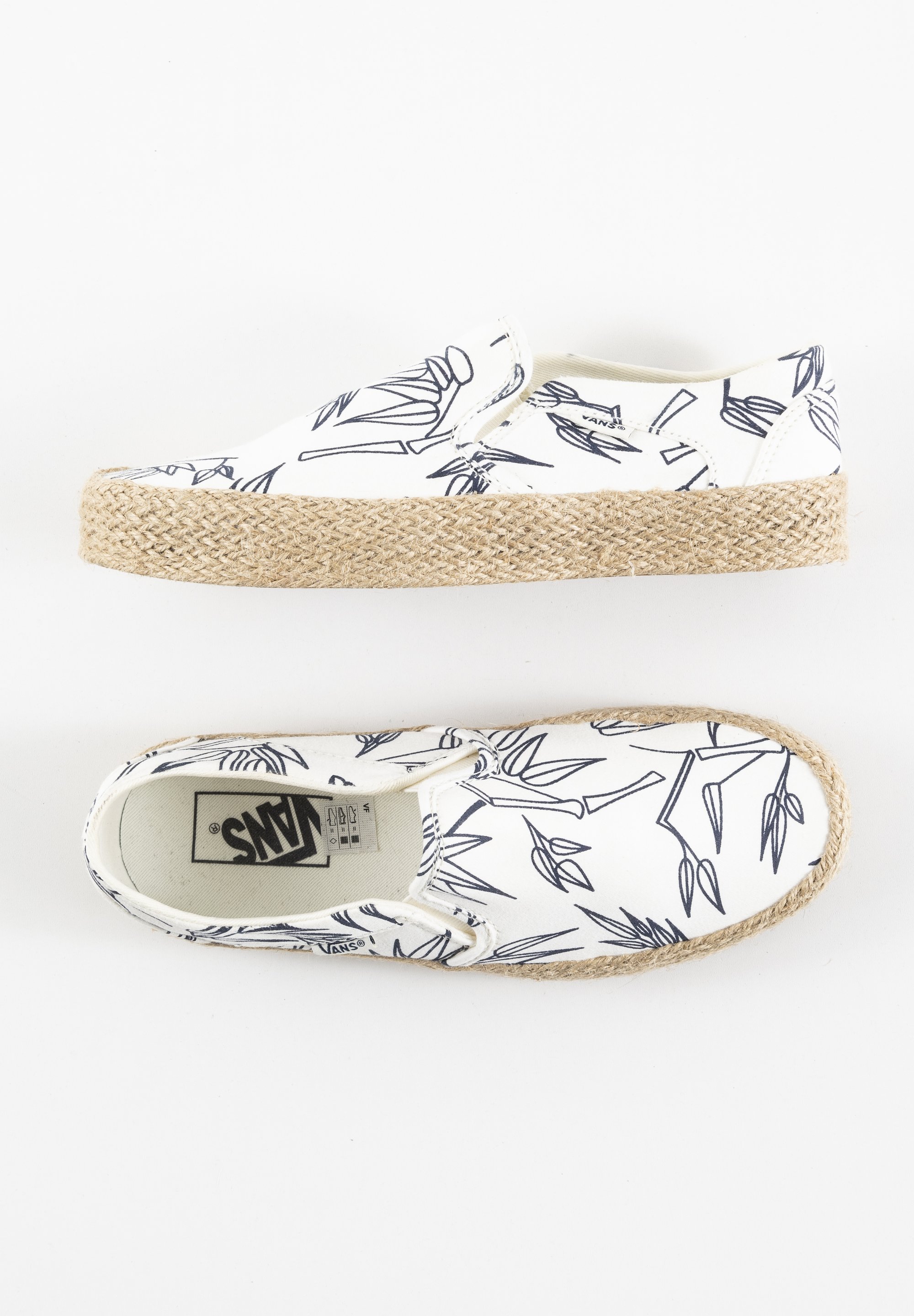 Vans Alpargatas white/blanco (Segunda mano)