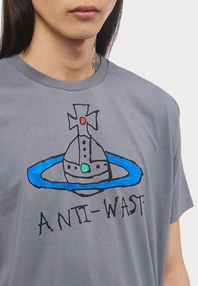 Vivienne Westwood ANTIWASTE CLASSIC  - T-shirt imprimé - grey