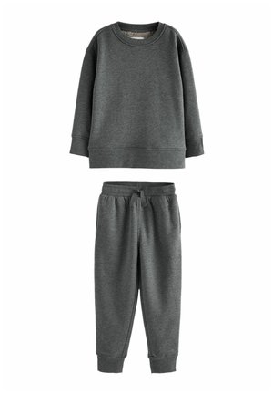 LINED SET - REGULAR FIT - Nattøj sæt - charcoal grey