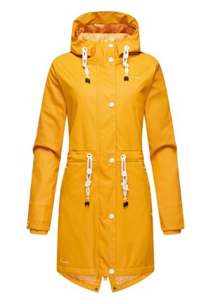 FLOWER OF OCEAN - Parka - amber yellow