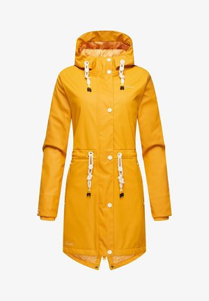 FLOWER OF OCEAN - Parka - amber yellow