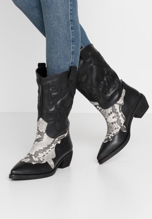 Cowboy-/Bikerboot - black