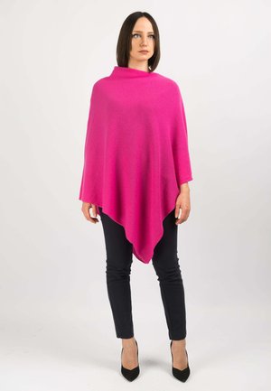 Dalle Piane Cashmere PONCHO - Poncho - fuxia