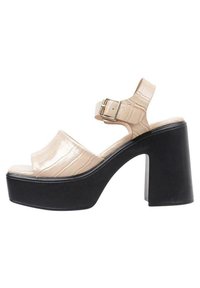 LIMMA VARNISHED - Sandales à talons hauts - beige