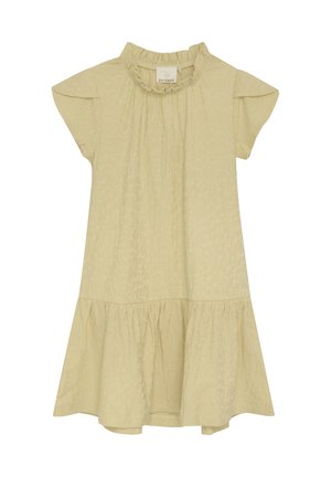 SS JACQUARD - Vardagsklänning - reed yellow