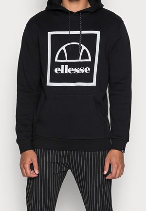 Jersey con capucha - black