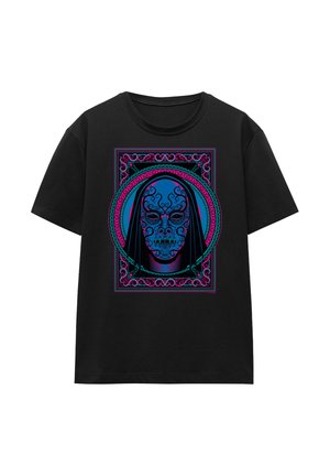 Cotton Soul, HARRY POTTER BELLATRIX DEATH EATER MASK - T-Shirt print - black
