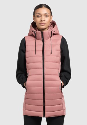 khujo CEBCA - Weste - Bodywarmer - rosa