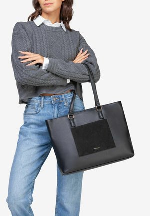 Miriade SHOPPING BRENNA - Shopping bag - nero