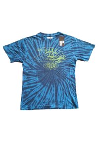 Paradiso Clothing DAY DOOKIE LINE ART TIE DYE  - Print T-shirt - blue