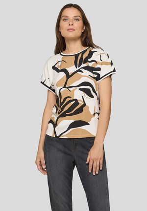 Rabe, RABE T-SHIRT - Print T-shirt - beige