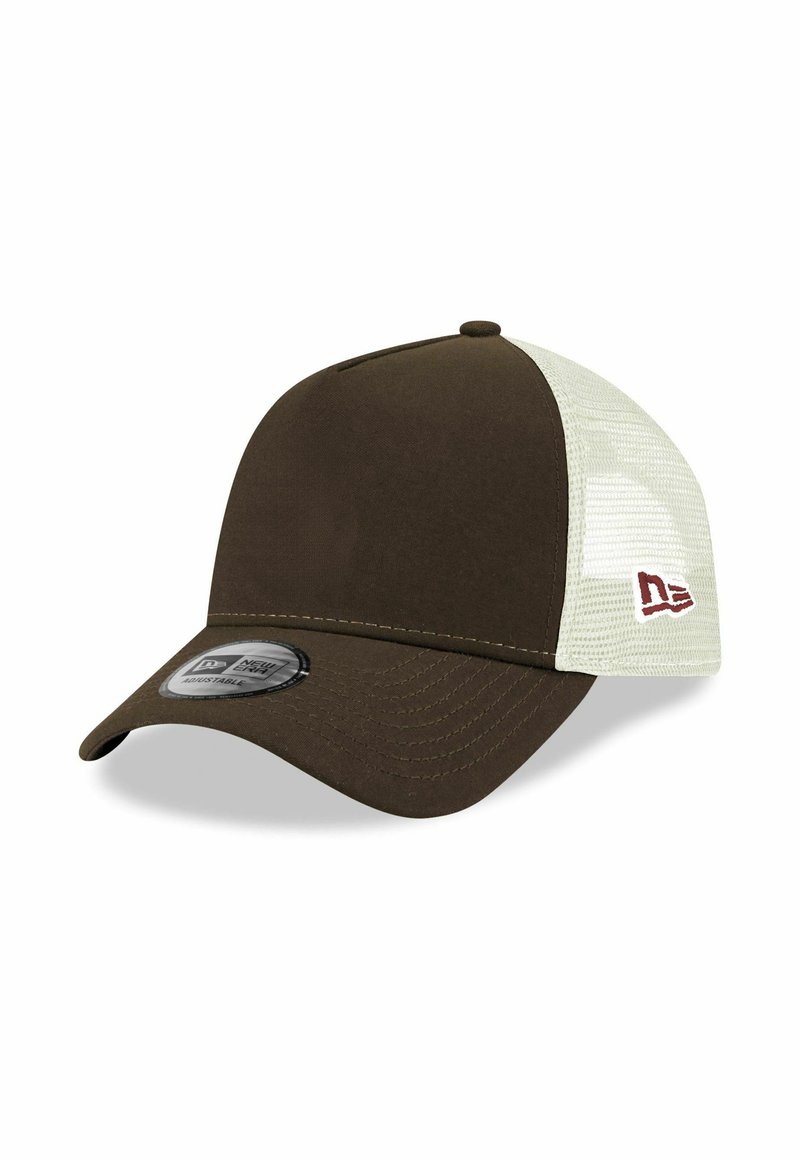 New Era AFRAME TRUCKER RETRO PATCH - Cap - brown