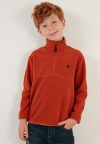 LELA REGULAR FIT - Vesta od flisa - orange