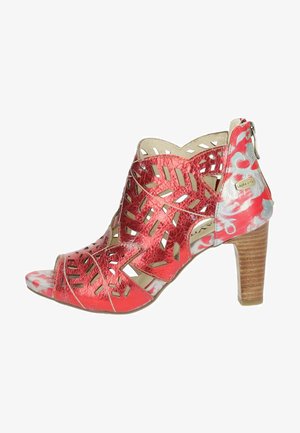 LAURA VITA, Sandales à talons hauts - cerise
