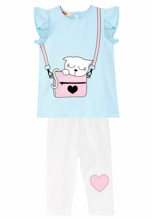 Denokids SET CAT IN BAG - Leggingsit - mehrfarbig