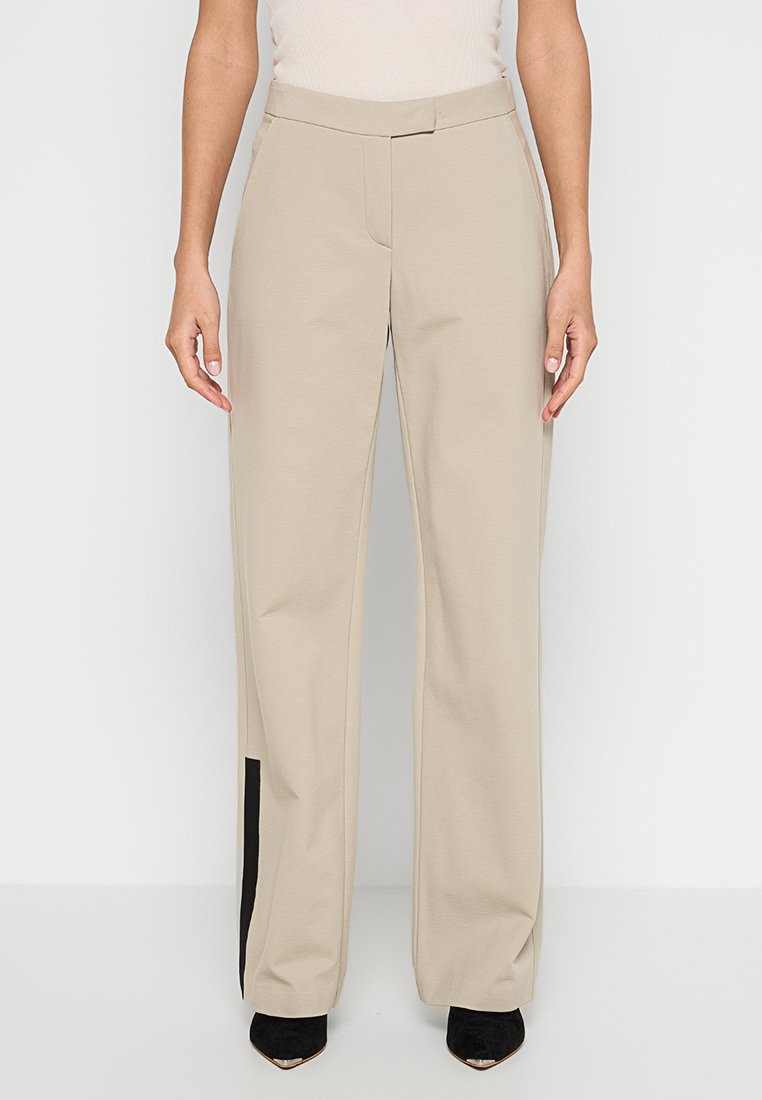 Sarah Pacini Broek zandkleur