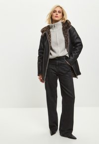 Cesare Gaspari REVERSIBLE - Vinterfrakke - black