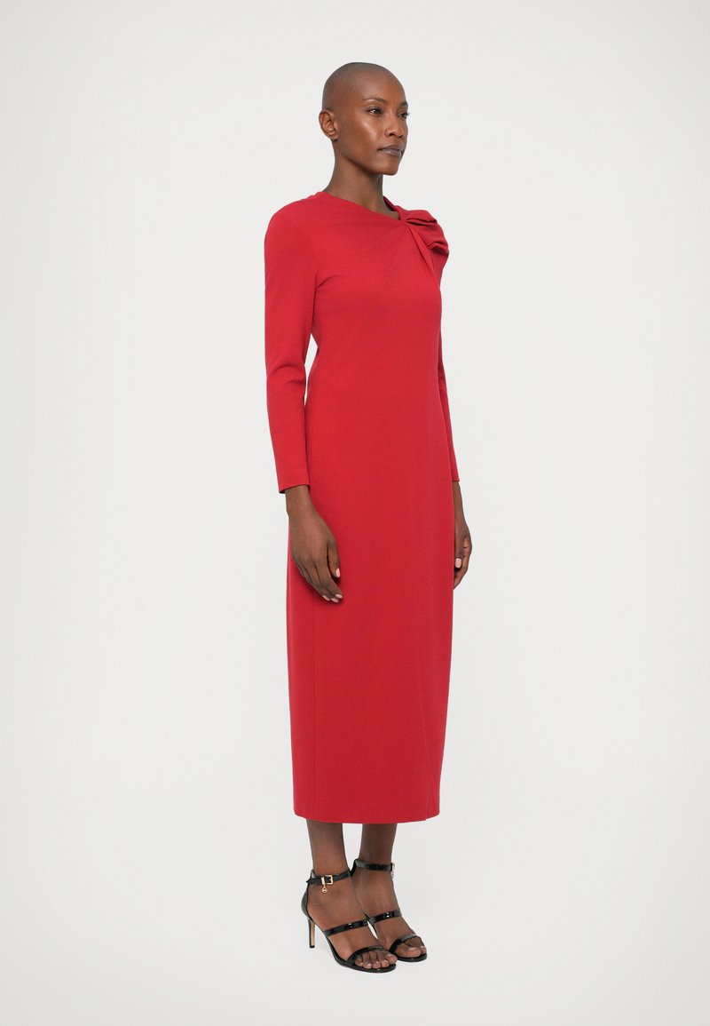 red dress armani Armani Exchange Women Viscose, Polyamide, Elastane Mini Dress