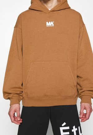 Jersey con capucha - cognac
