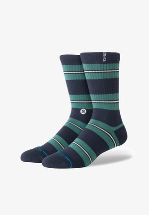 Stance, CAESAR STRIPE CREW UNISEX - Socken - green