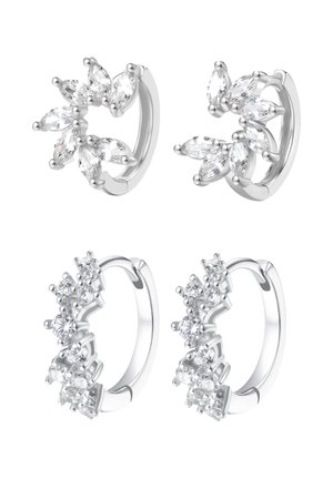 SET 2 - Ohrringe - silver coloured