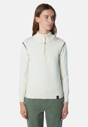 MOCK-NECK - Jersey de punto - ivory