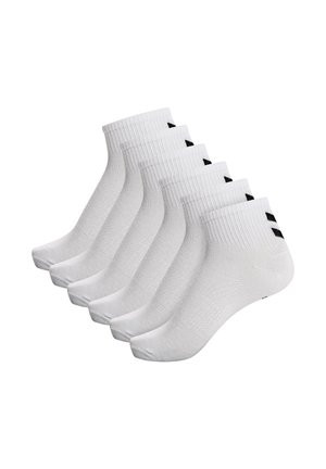 CHEVRON MID CUT 6 PACK - Sportsstrømper - white white