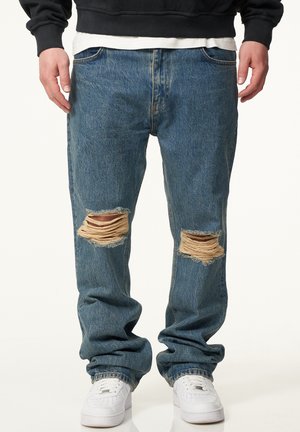 RIPPED JEANS STRAIGHT-FIT MILANO - Jeans Relaxed Fit - vintage blue