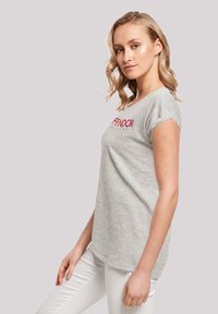F4NT4STIC HARRY POTTER GRYFFINDOR TEXT - Marškinėliai su spaudiniu - heather grey