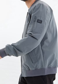 Threadbare Blouson Bomber - grey