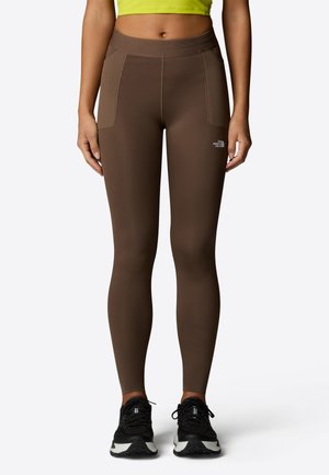 W REFINA LEGGING 27" - Tights - smokey brown