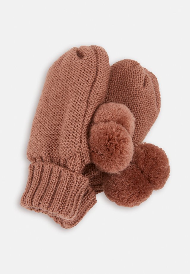 FLORI MITTENS - Mittens - burlwood